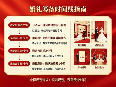 婚礼筹备要点